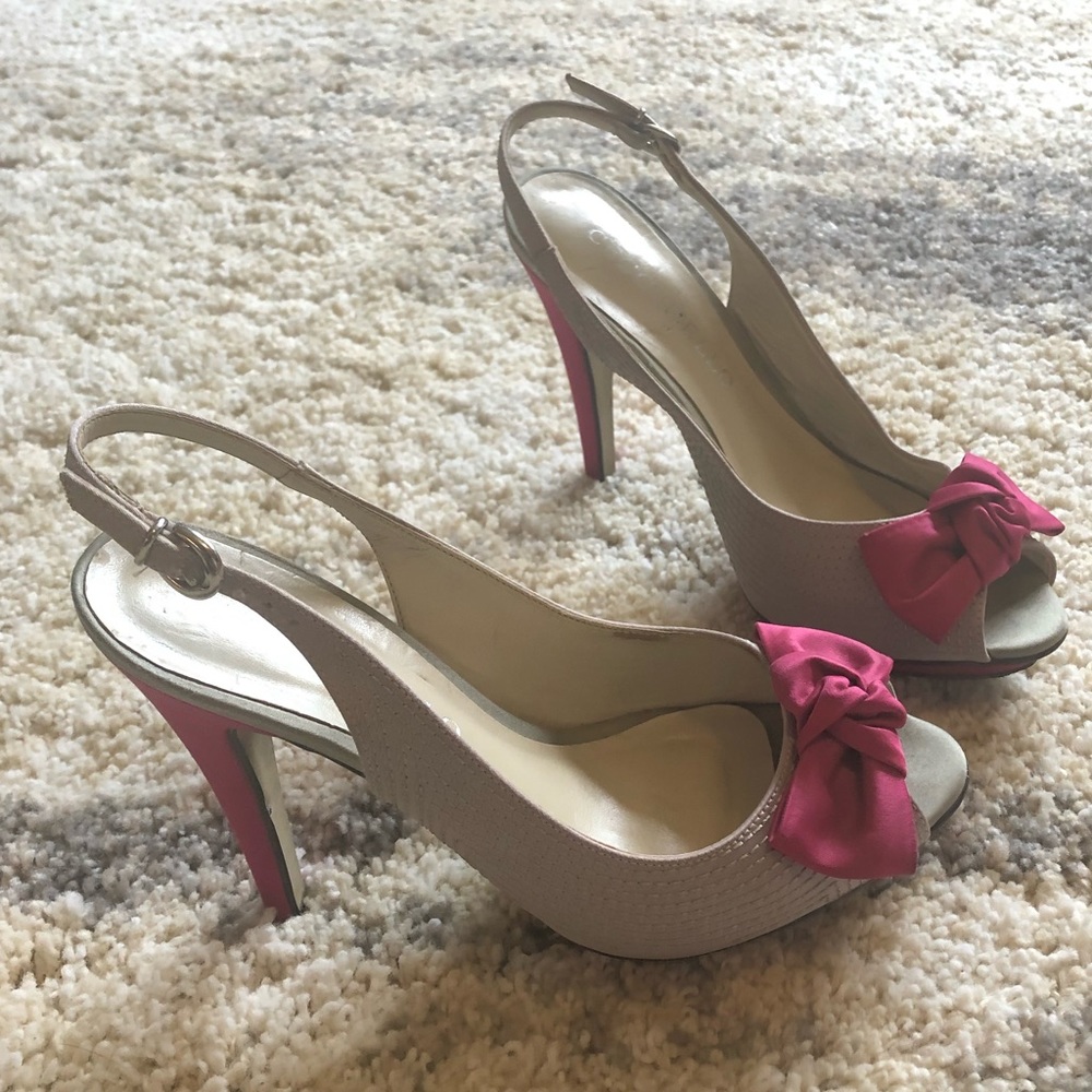 Sexy pink high heels !!!!